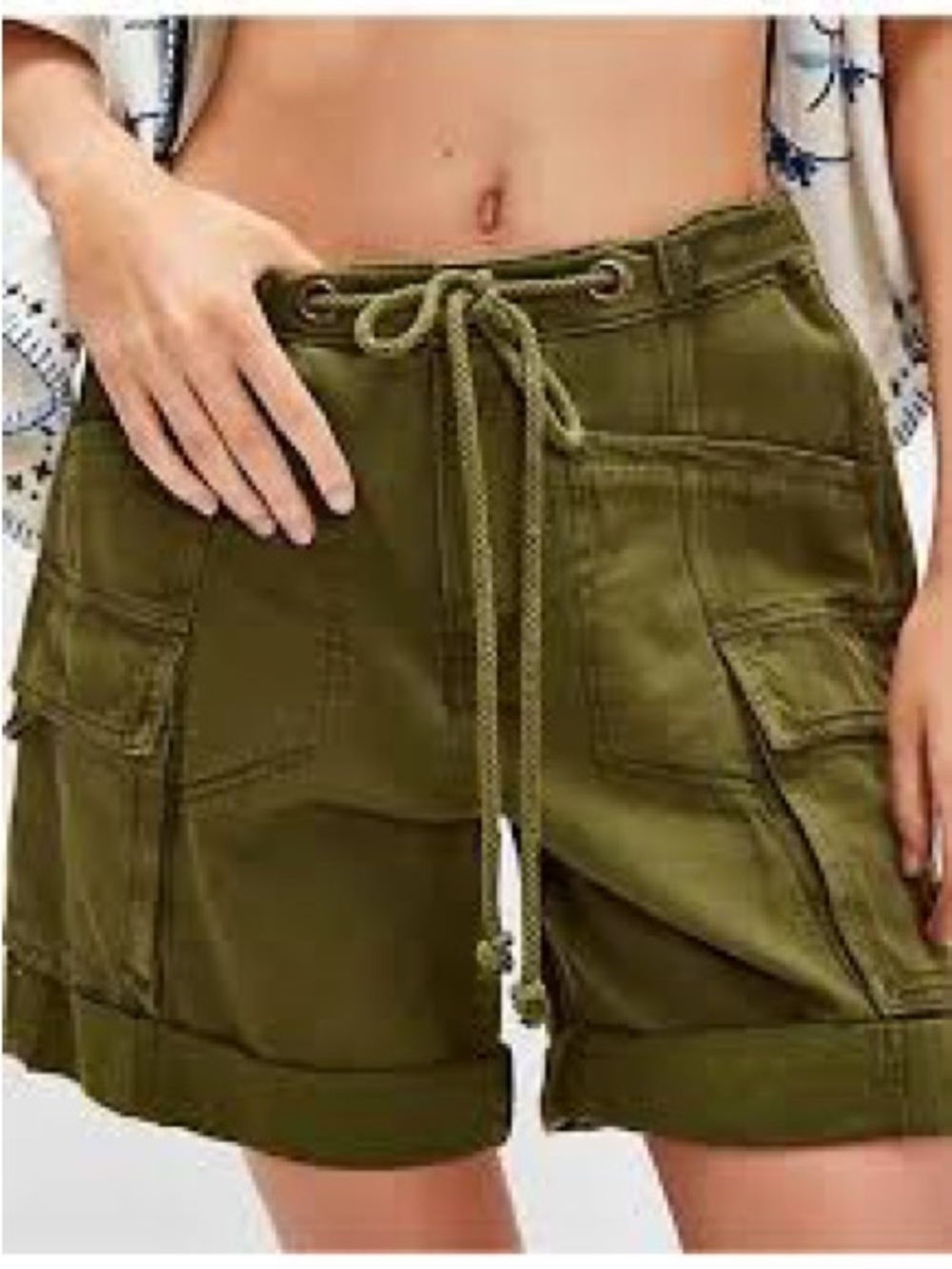 Free people Frankie Washed Shorts size large EUC retails $128